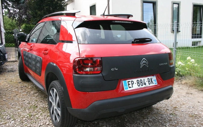 Citroen C4 Cactus cena 37500 przebieg: 60000, rok produkcji 2017 z Warszawa małe 781